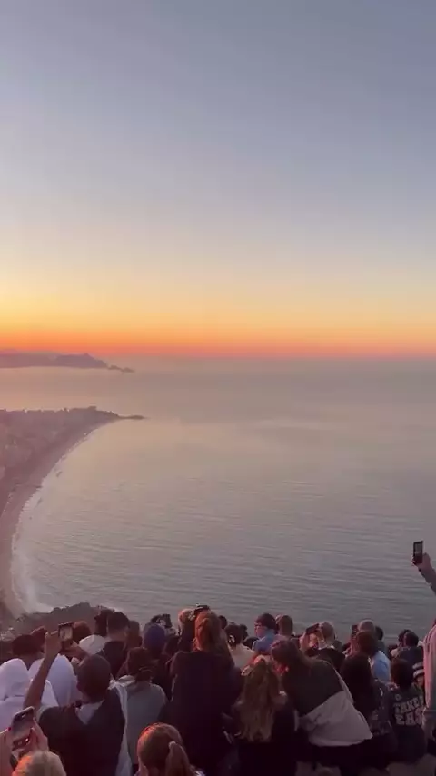 Sunrise from the top